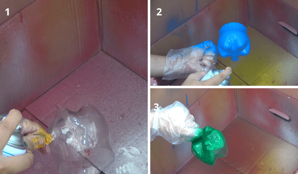 Como Hacer Un Macetero Colorido En Forma De Gusano Con Botellas Plasticas 4
